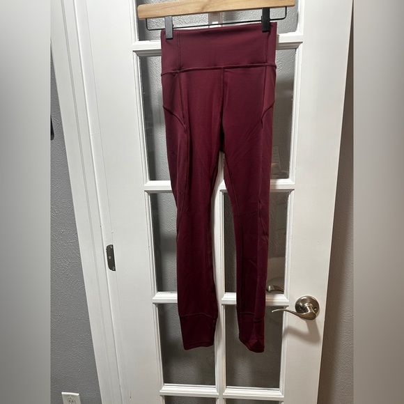 Lululemon In Movement 7/8 Tight *Everlux-Redwood - Picture 4 of 9